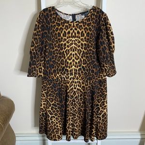 NWT Ashley Stewart Animal Print Dress. Size 22/24.